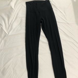 Lululemon high rise black align leggings 28"